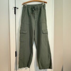GAP Women's S Olive Green Cargo Utility Pants